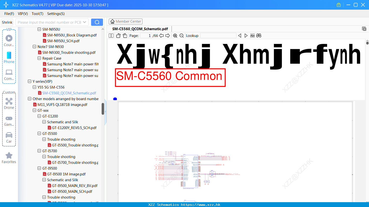 Samsung SM-C5560_QCOM_Schematic
